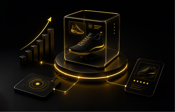 Creating immersive product experiences. dashboard preview